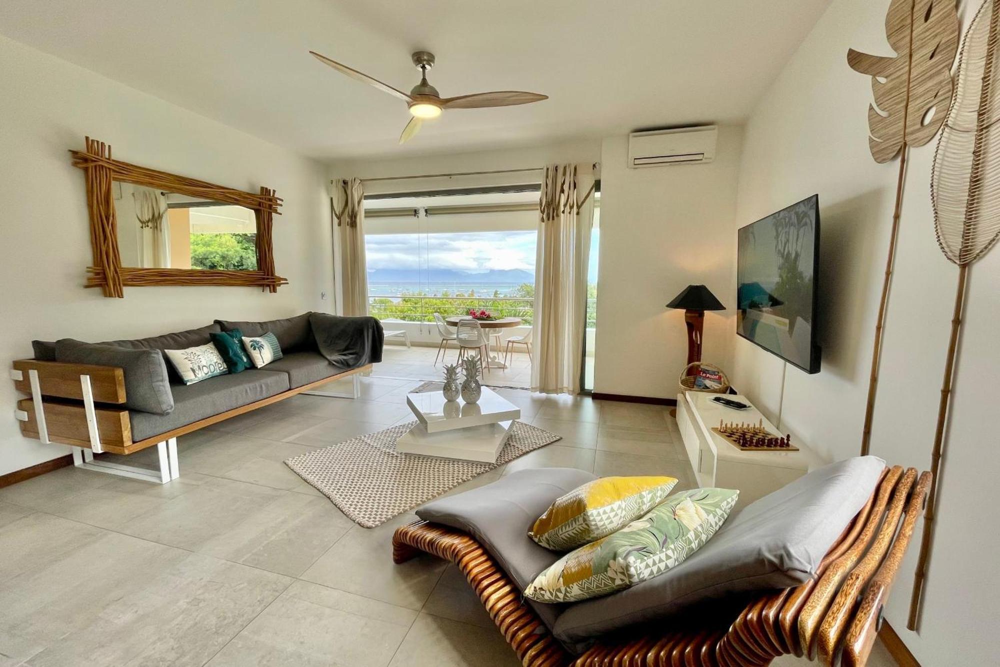Manuia Luxury Apartment - Tahiti Punaauia -Wi-Fi Netflix Pool & Gym 外观 照片